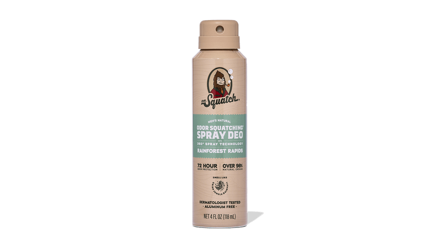 Rainforest Rapids Spray Deodorant - Clean Active Carry