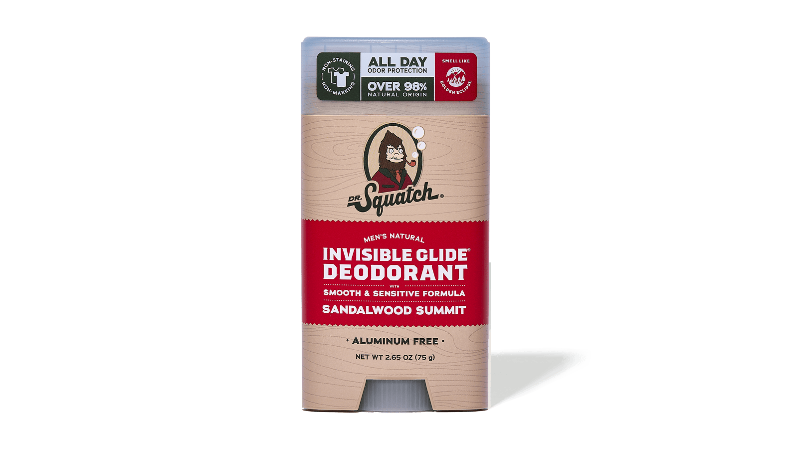 Sandalwood Summit Invisible Glide Deodorant - Travel Active Routine