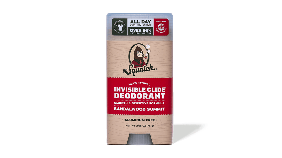 Sandalwood Summit Invisible Glide Deodorant - Travel Active Routine