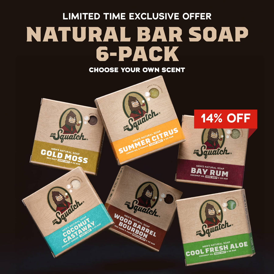 Exclusive: Bar Soap 6-Pack - Simple Travel Choice