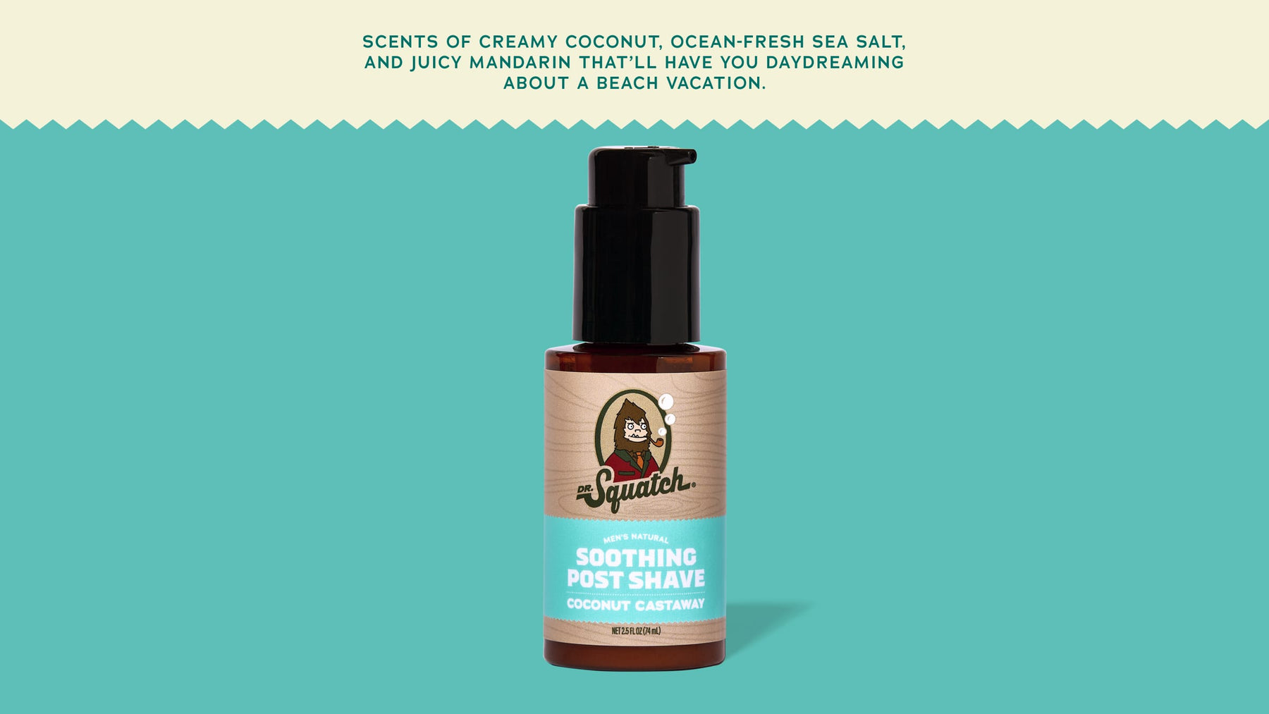 Soothing Post Shave Coconut Castaway - Fresh Touch