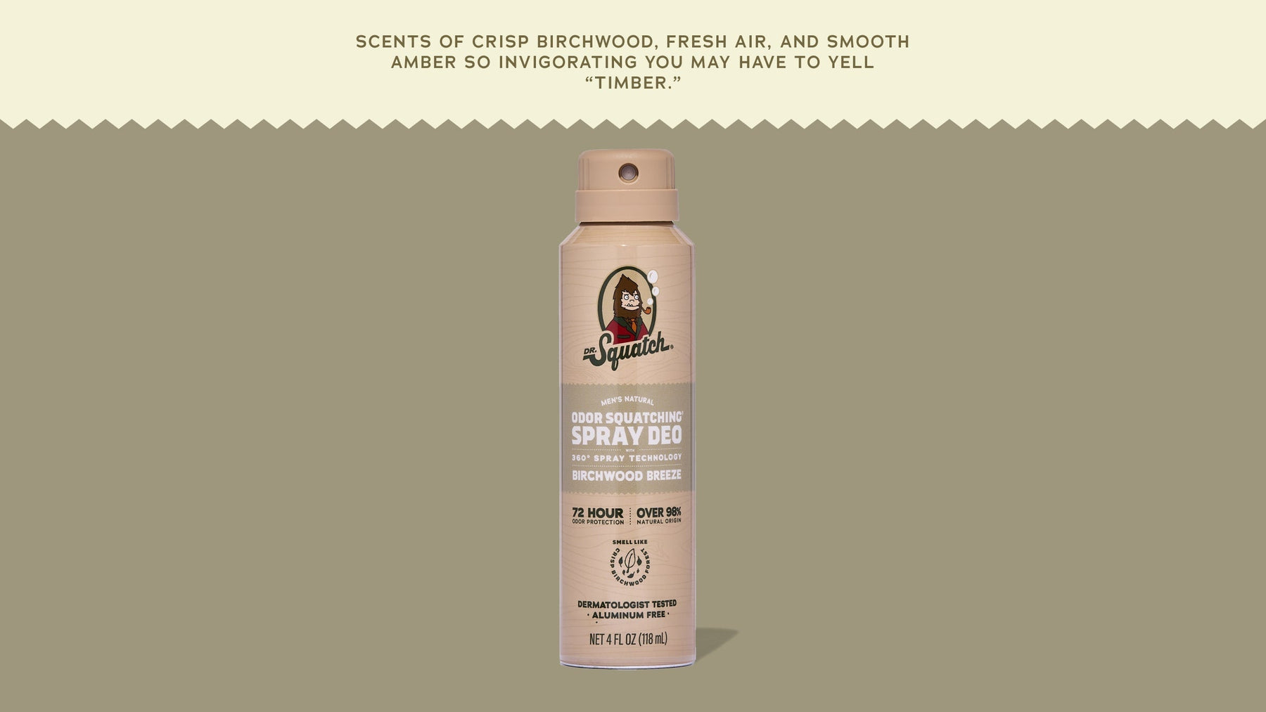 Birchwood Breeze Spray Deodorant - Active Daily Routine