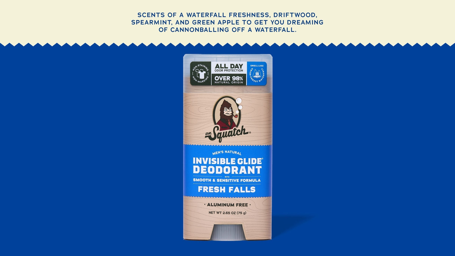 Fresh Falls Invisible Glide Deodorant - Outdoor Clean Carry