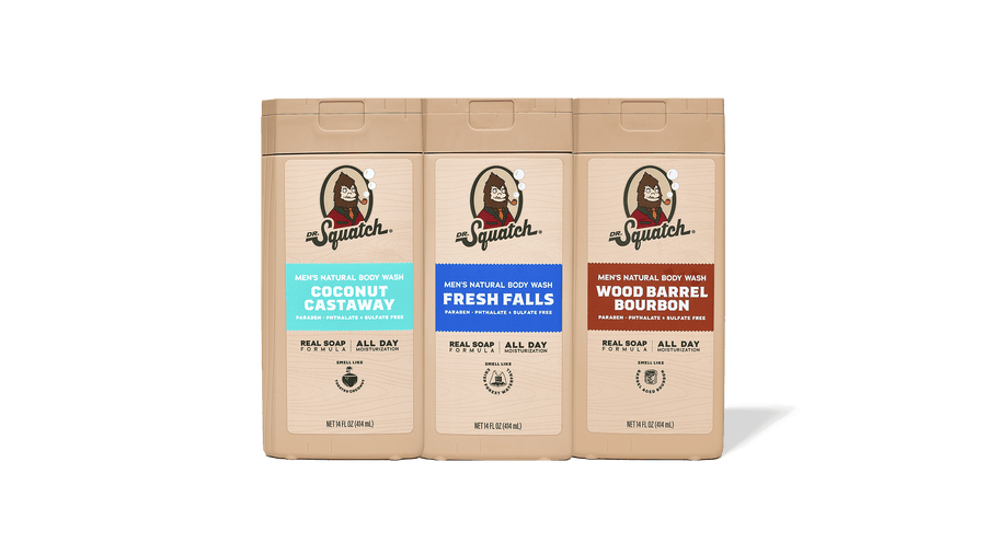 Body Wash 3-Pack - Daily Collector Lineup