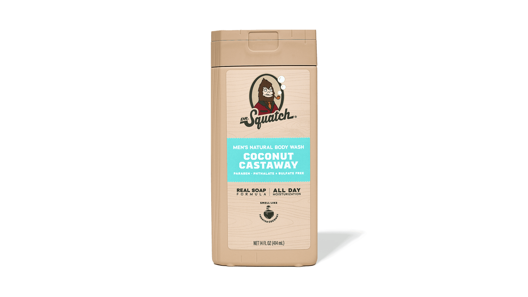 14 oz Coconut Castaway Body Wash - Simple Trail Lather