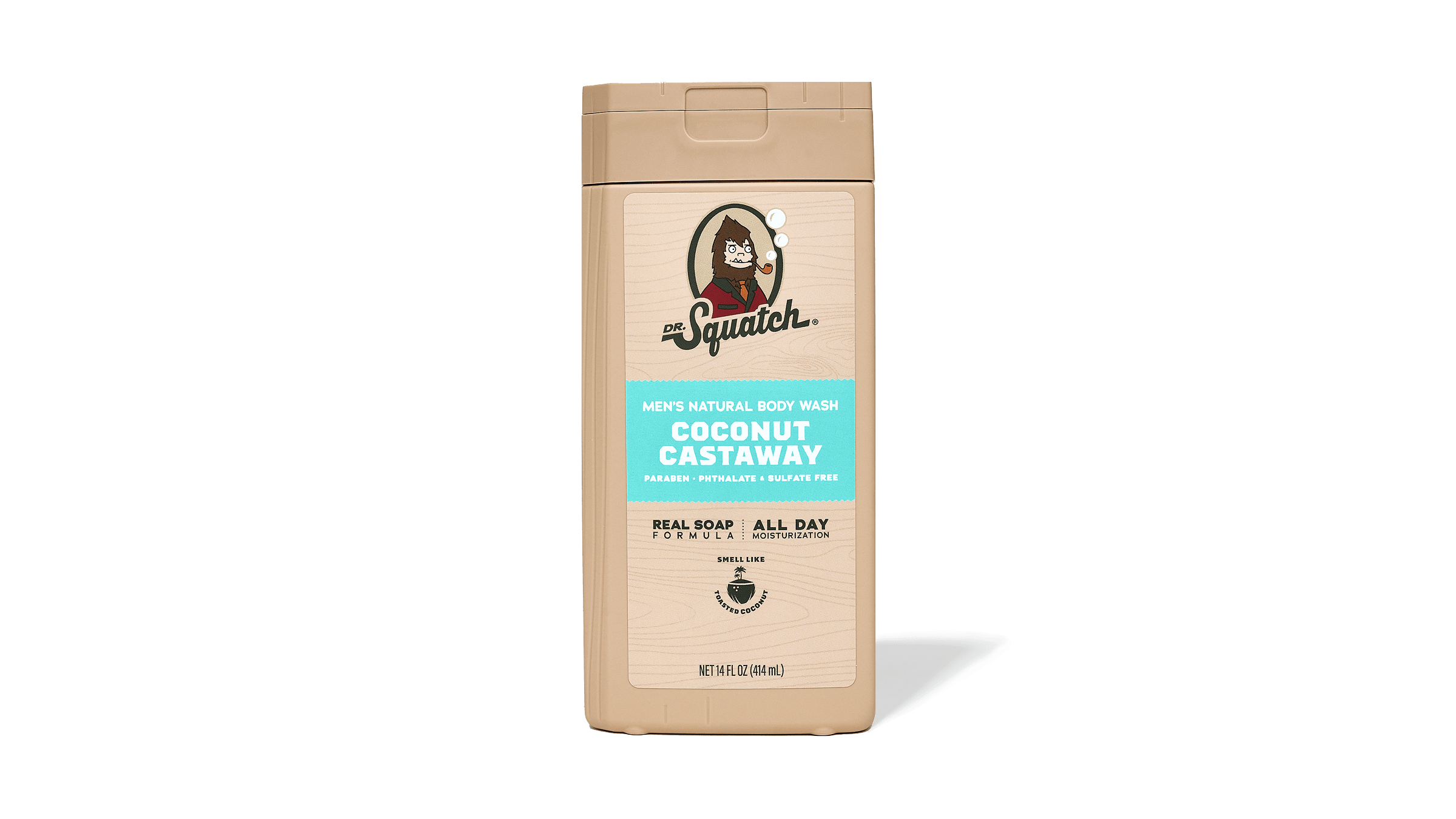 14 oz Coconut Castaway Body Wash - Simple Trail Lather