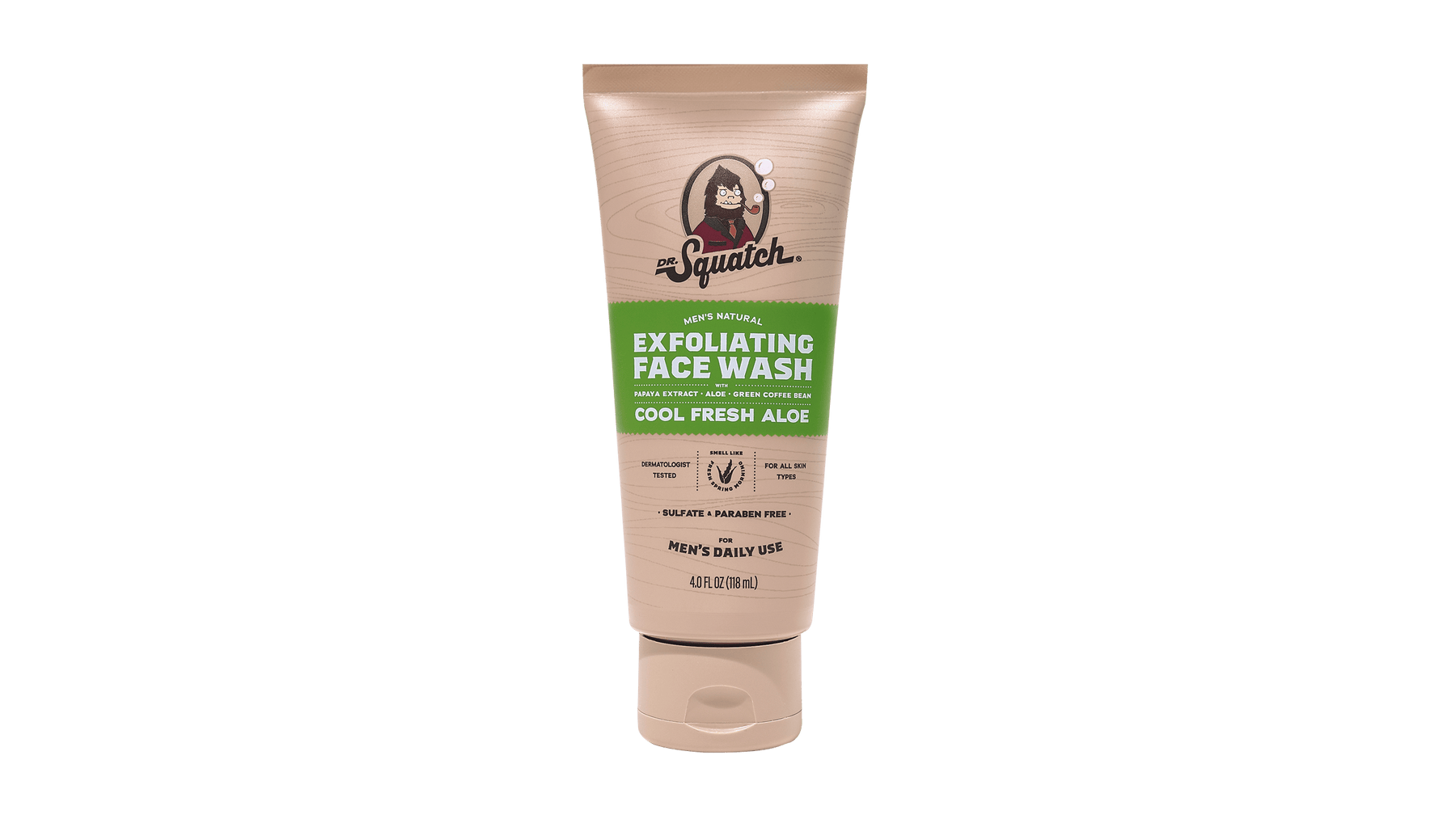 Cool Fresh Aloe Exfoliating Face Wash - Forest Outdoor Blend