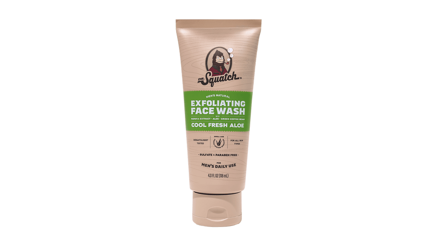 Cool Fresh Aloe Exfoliating Face Wash - Forest Outdoor Blend