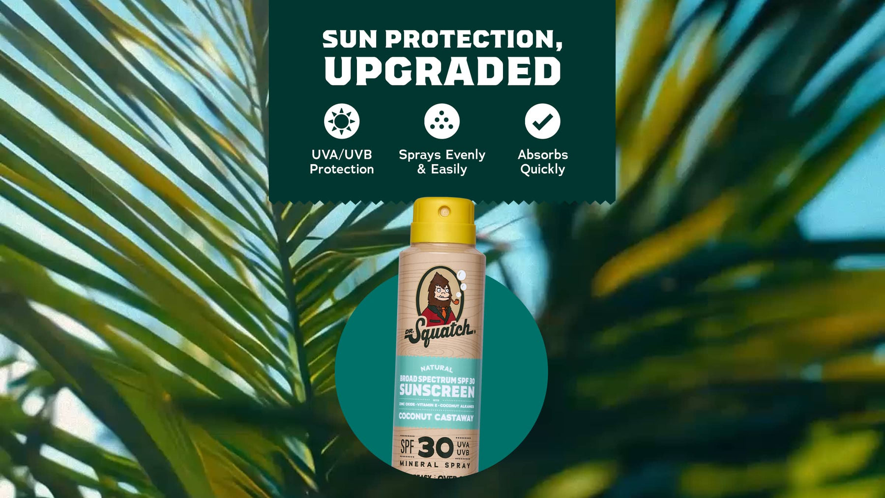 Coconut Castaway Spray Sunscreen - Beach Ready
