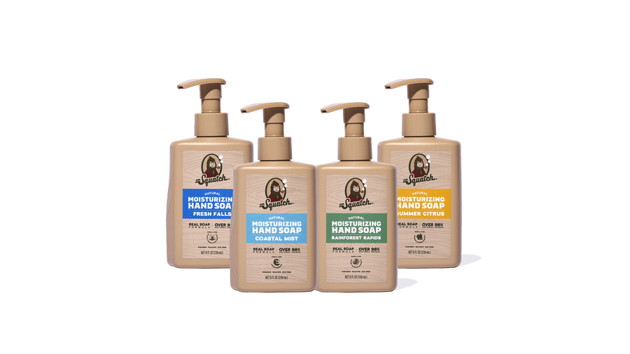 Hand Soap 4-Pack - Hero Travel Set