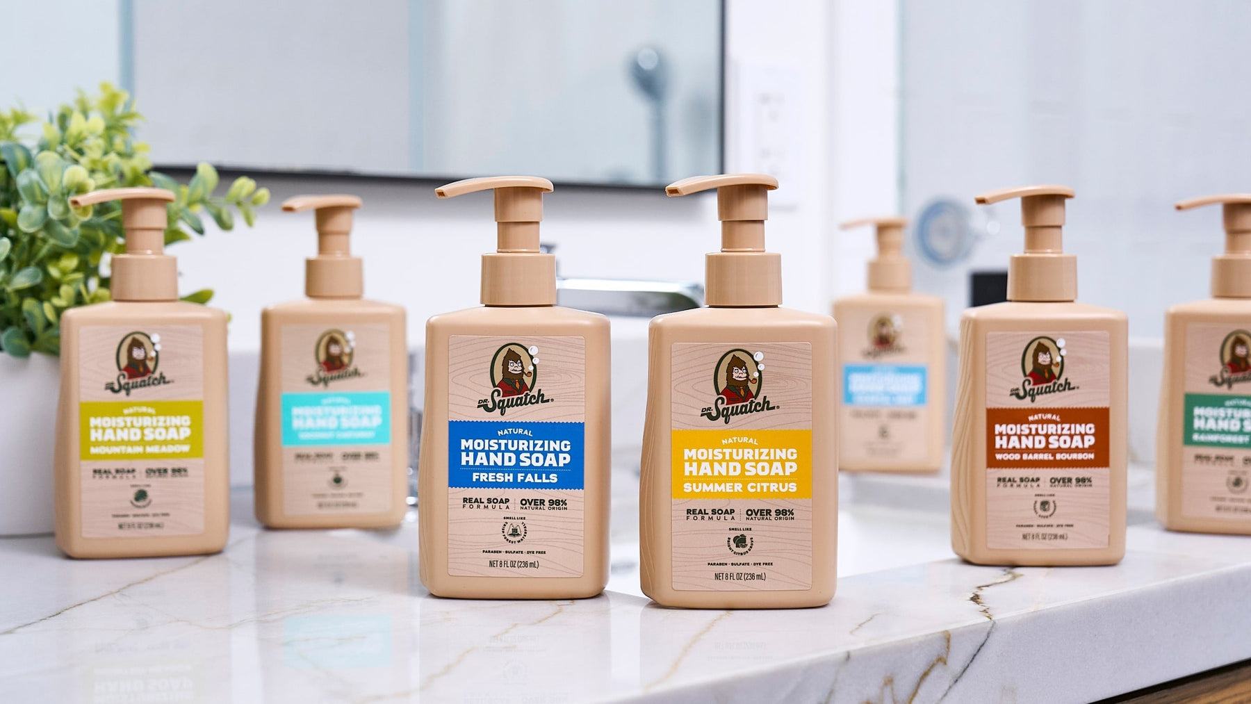 Hand Soap 4-Pack - Hero Travel Set