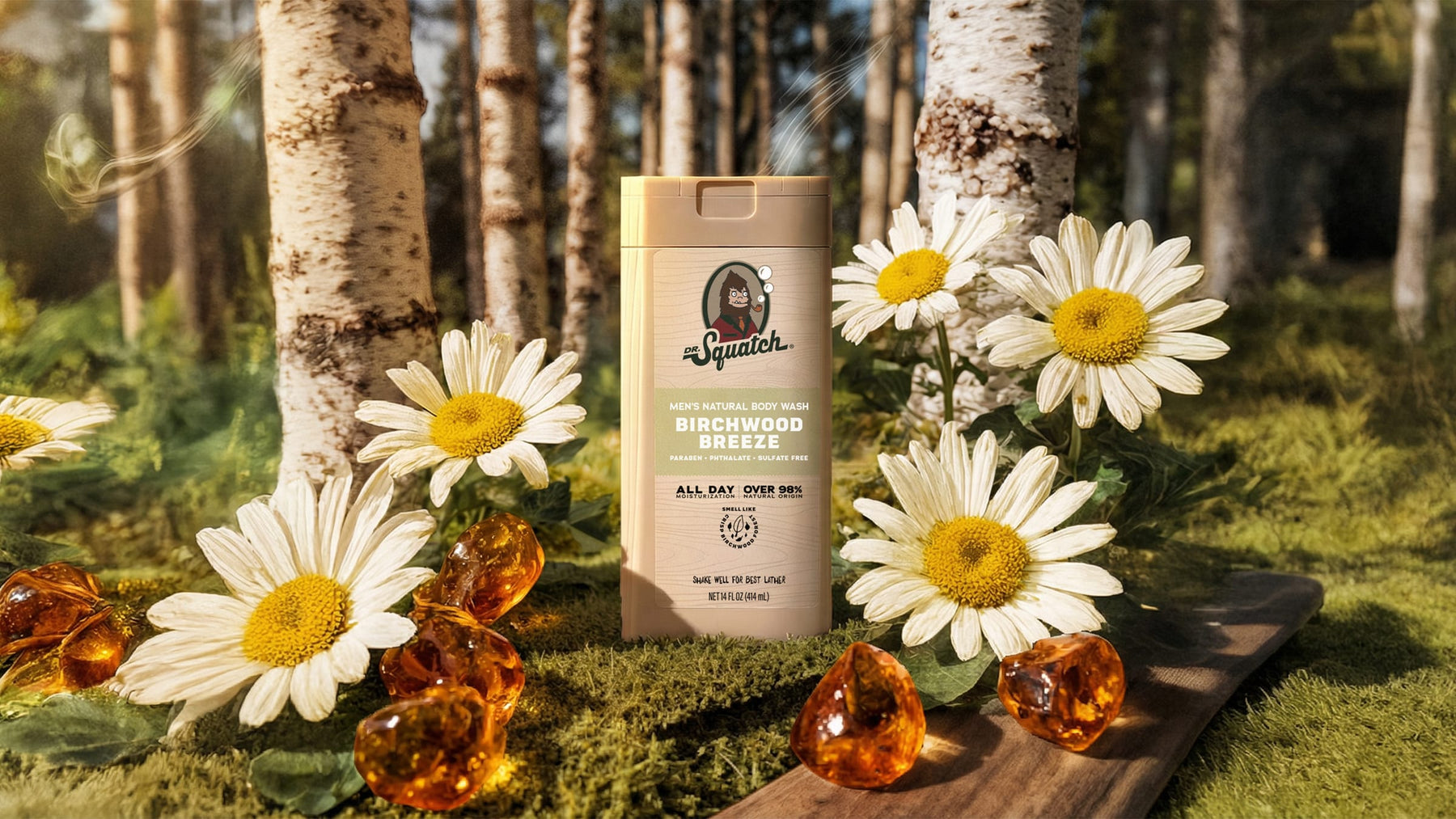 14 oz Birchwood Breeze Body Wash - Easy Lather