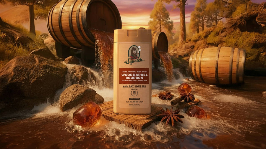 14 oz Wood Barrel Bourbon Body Wash - Smooth Ready