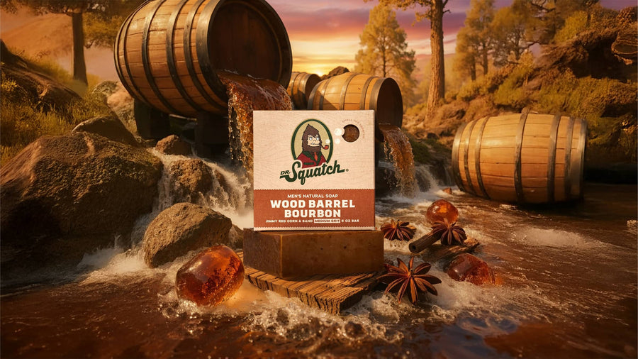 Wood Barrel Bourbon - Shower Ready