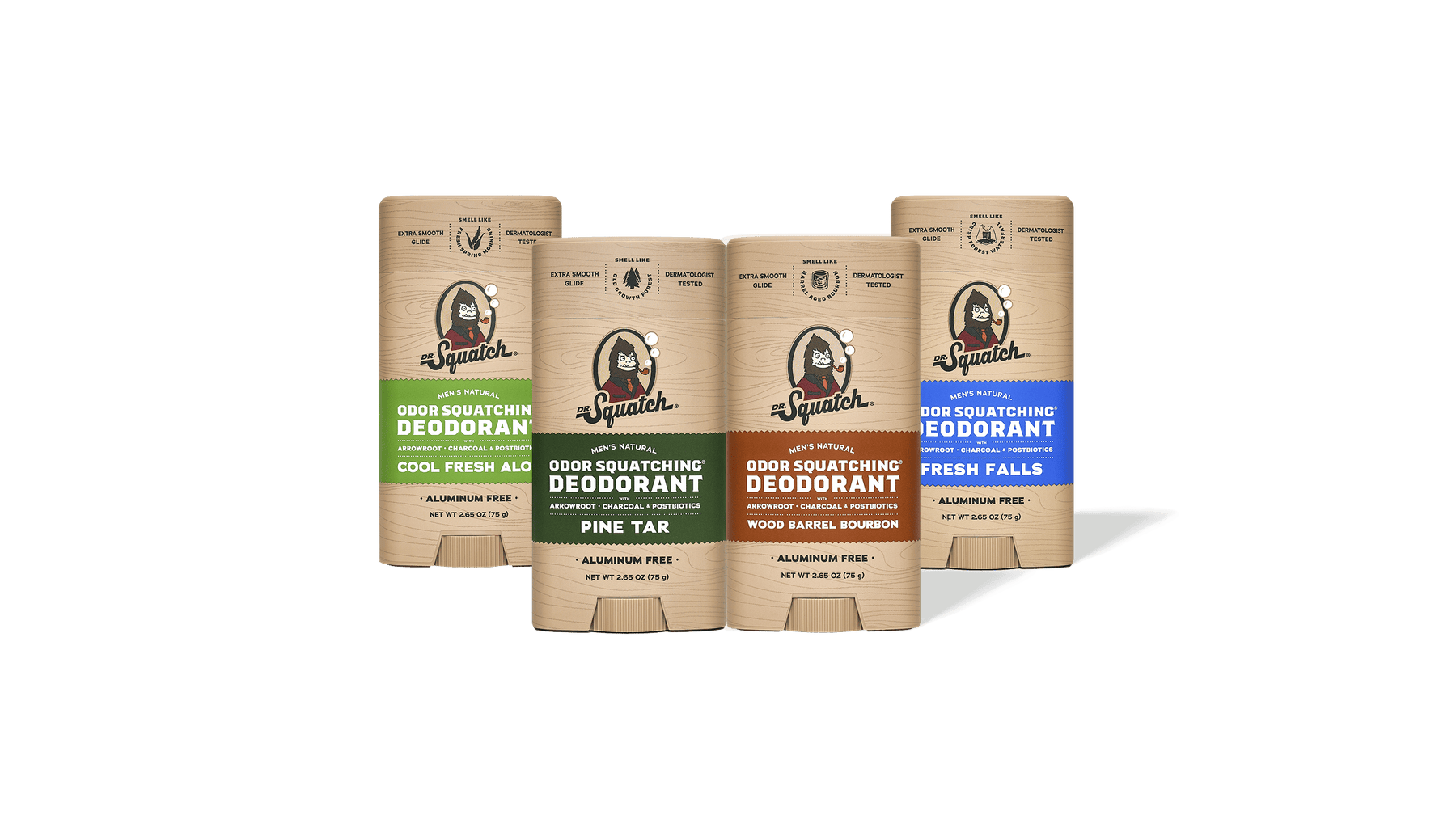 Deodorant 4-Pack - Essential Hero Set
