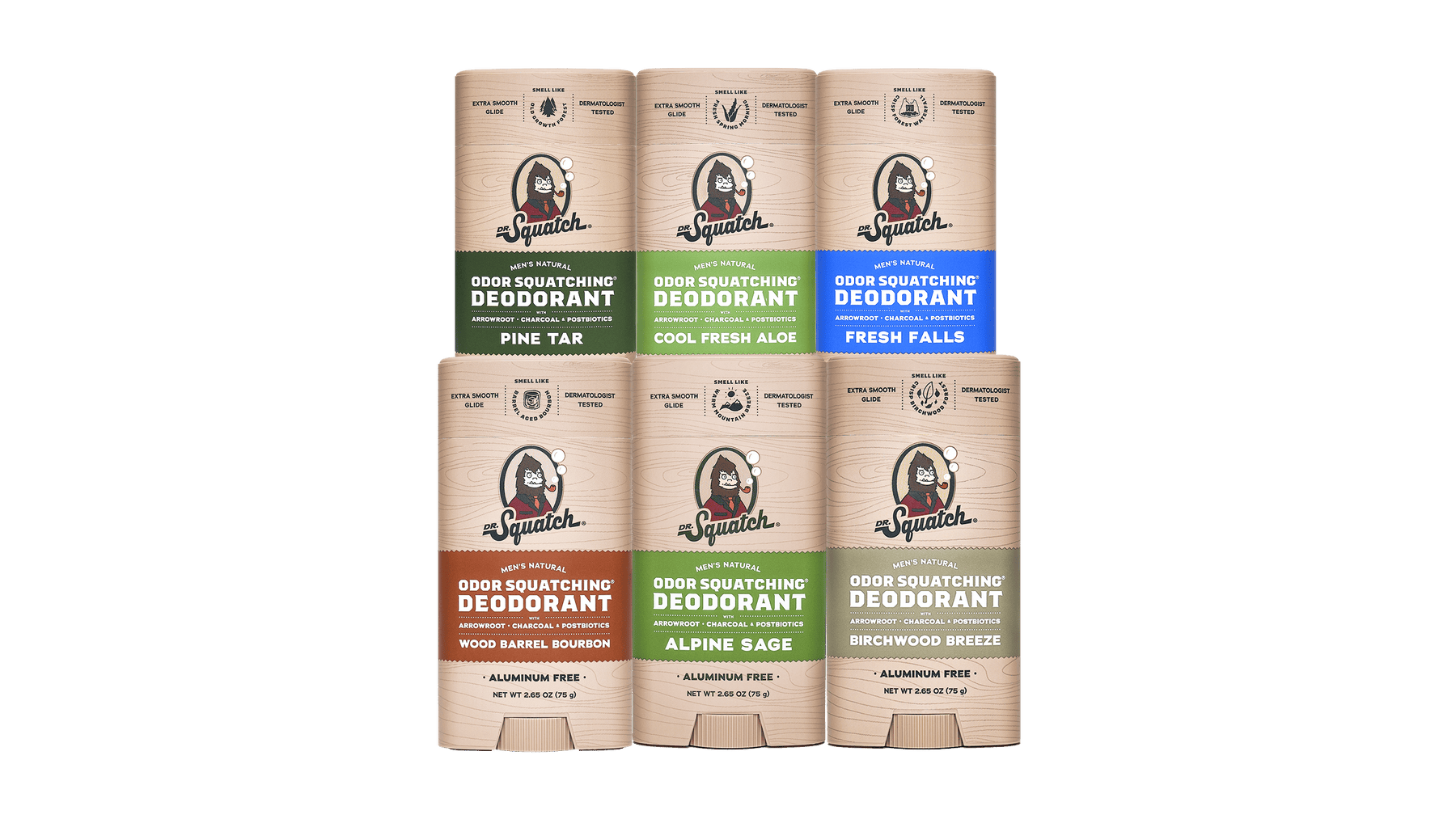 Deodorant 6-Pack - Essential Pack