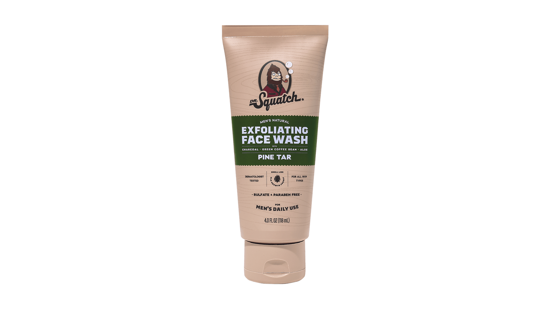 Pine Tar Exfoliating Face Wash - Clean Shower Bar