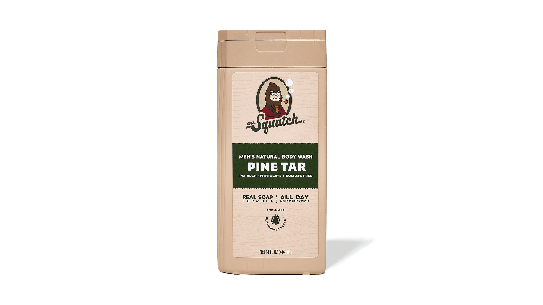 14 oz Pine Tar Body Wash - Clean Fresh Bar