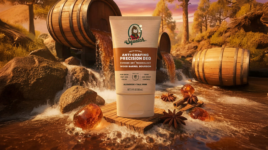 Wood Barrel Bourbon Precision Deo - Clean Lather