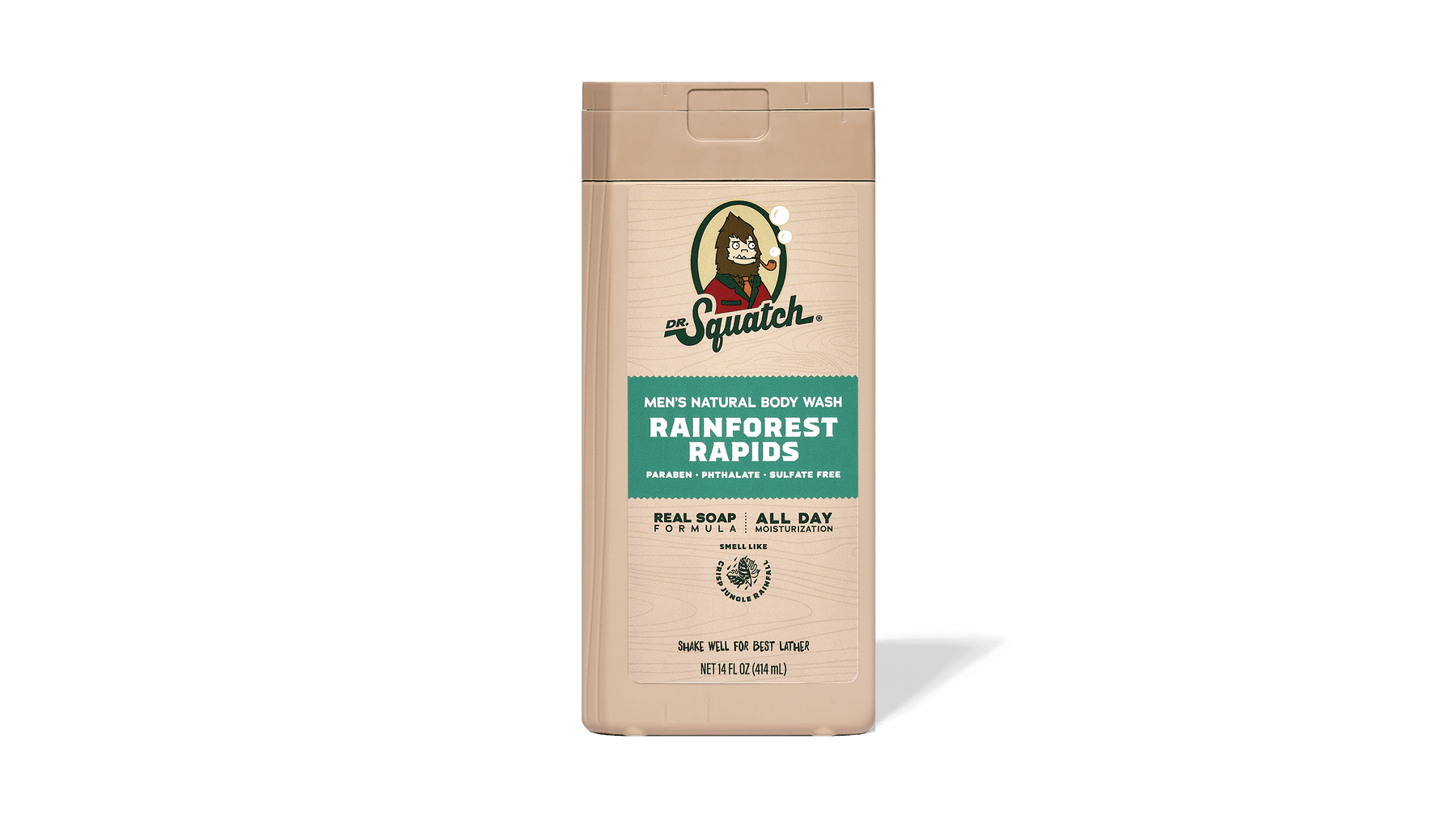 14 oz Rainforest Rapids Body Wash - Daily Shower Lather