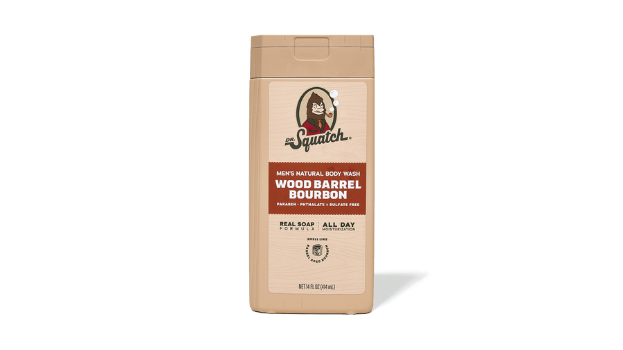 14 oz Wood Barrel Bourbon Body Wash - Smooth Ready