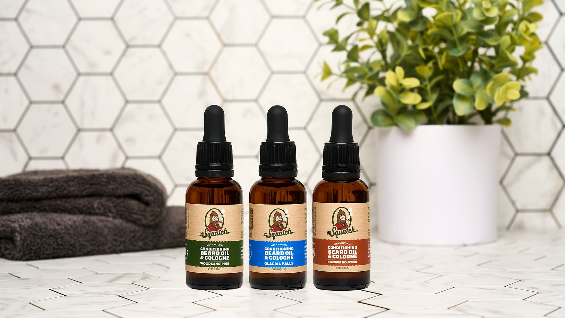 Conditioning Beard Oil & Cologne Woodland Pine - Easy Profile